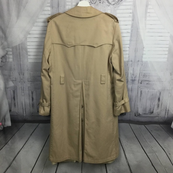 Christopher Rand Trench Coat Tan Vintage R 38 - Picture 4 of 8